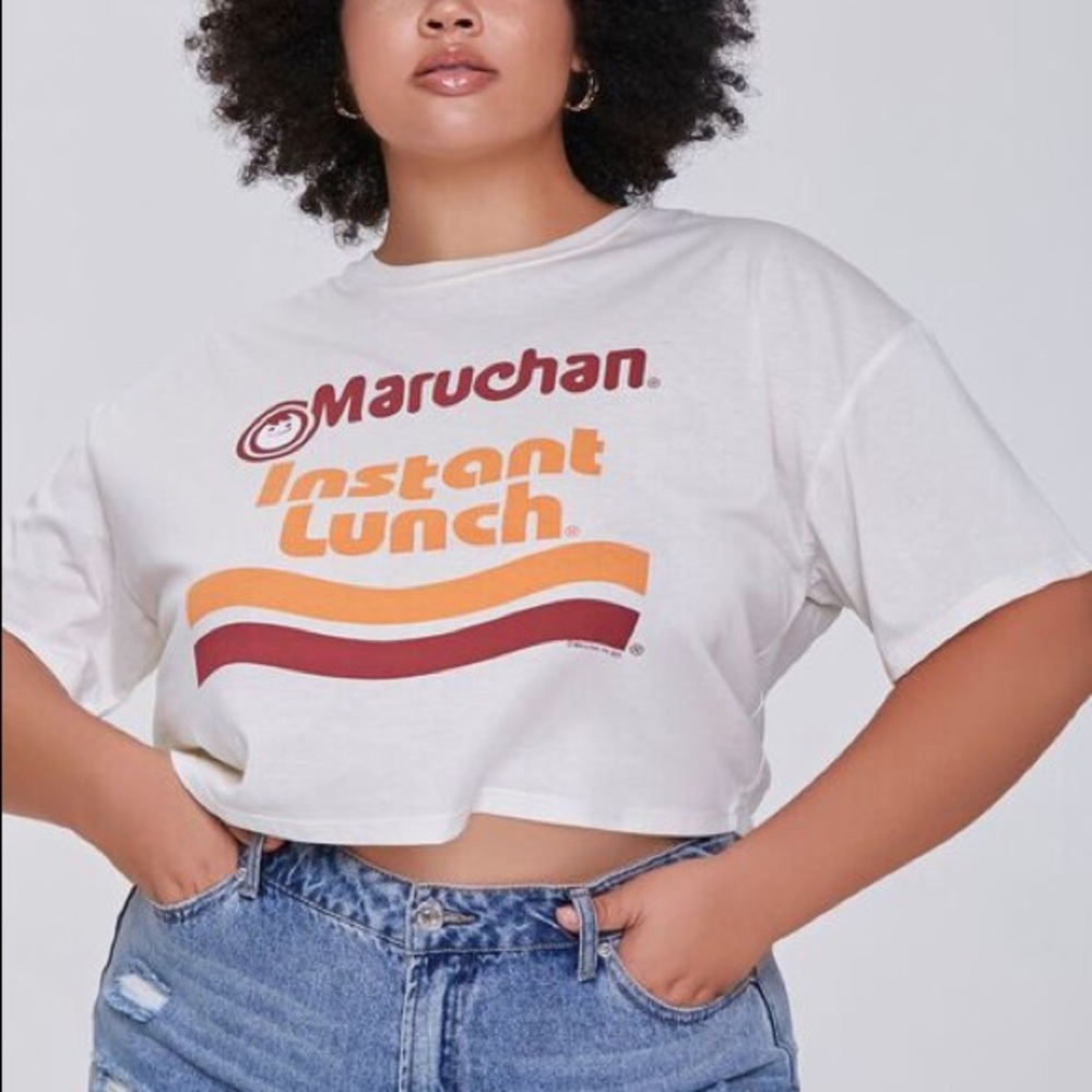 Maruchan Ramen crop top